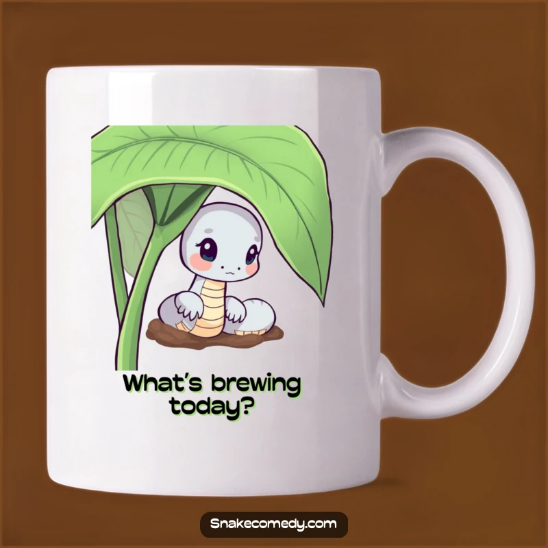 Curious Snake Mug: Funny Peek-a-Boo Gift for Nature Lovers