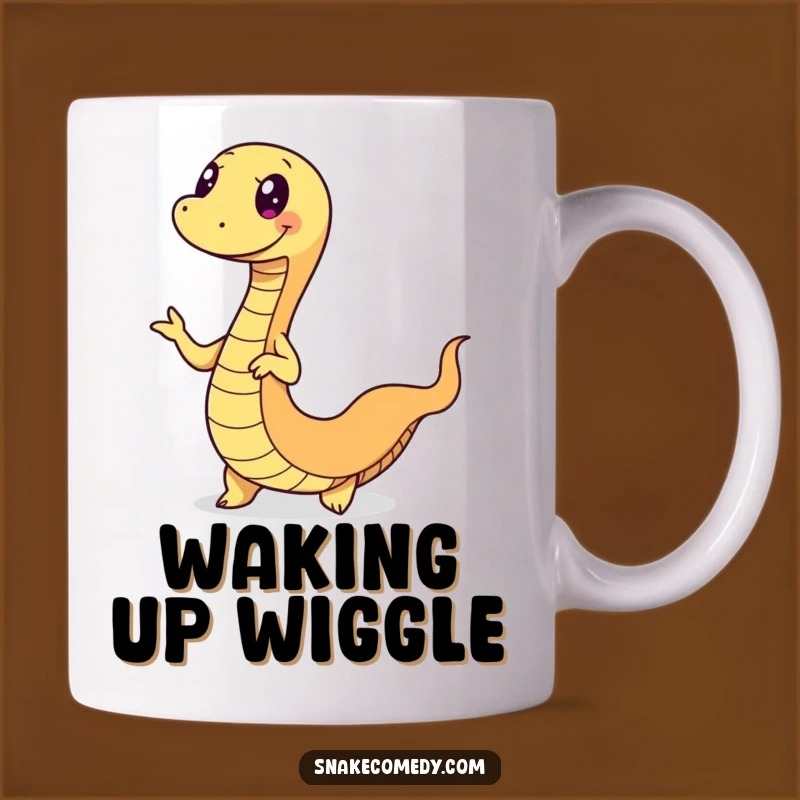 Funny Wiggle Snake Mug: A Dancing Serpent's Playful Gift