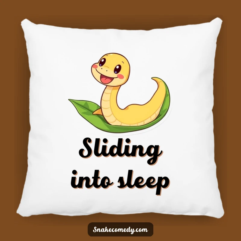 Funny Snake Sliding Pillow - Comfy & Thrilling Accent