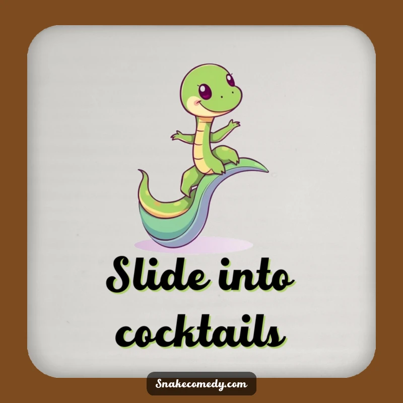 Funny Giddy Snake Slide Coaster: Protect Surfaces with Whimsical Fun