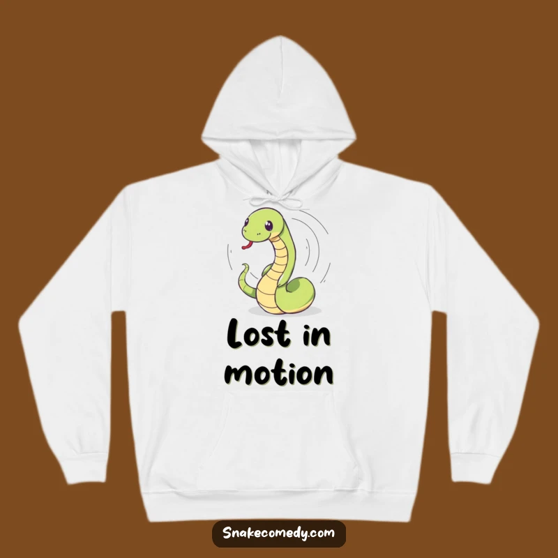 Cozy Snake Spin Hoodie: Warmth Meets Wacky Tail-Chasing Fun