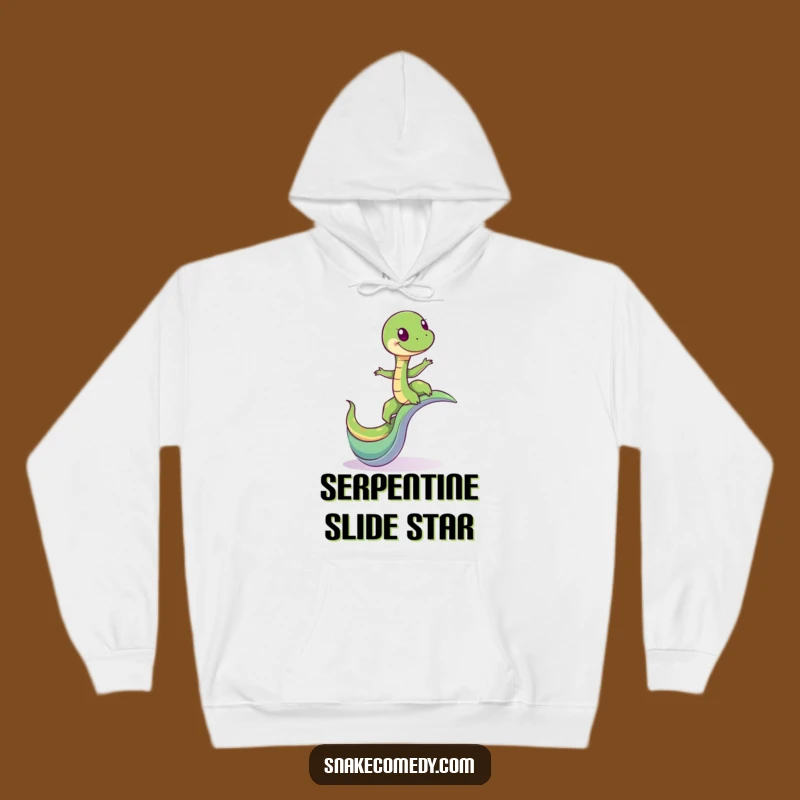 Funny Giddy Snake Slide Hoodie: Cozy Thrills and Hilarious Gift