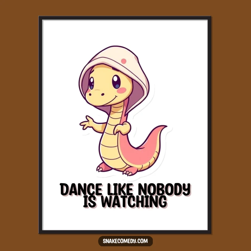 Funny Free Printable Snake Art: Silly Dance Moves, Downloadable Wall Decor!