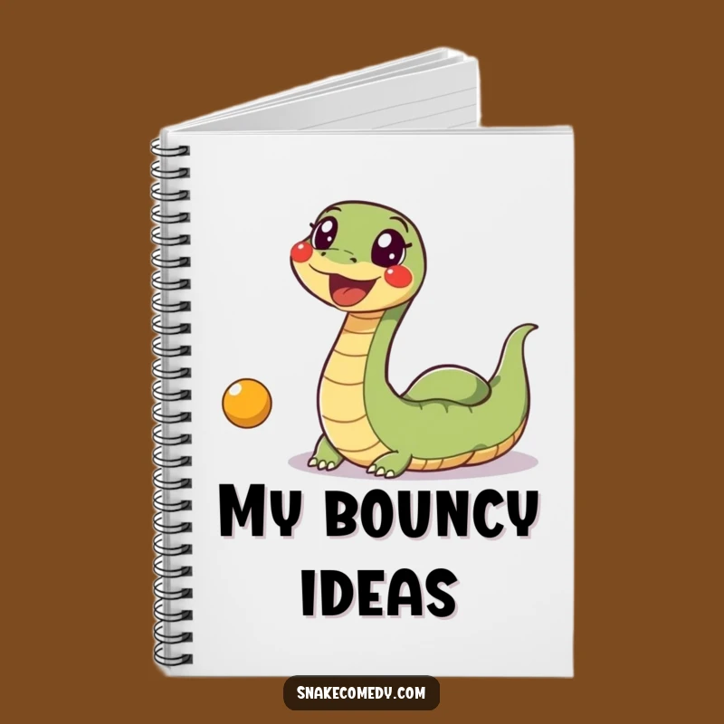Funny Snake Ball Notebook: Excited Wiggle Snake Chasing Toy, Playful Journal Gift!