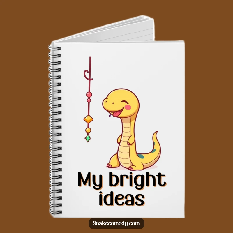 Funny Snake Charm Batting Notebook: Jot Down Sparkly Ideas