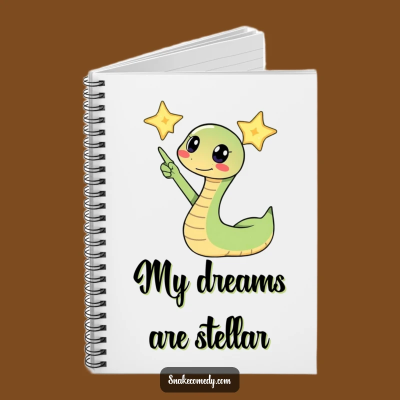 Funny Snake Star Notebook: Journal Serpent's Dreams, Creative Funny Gift