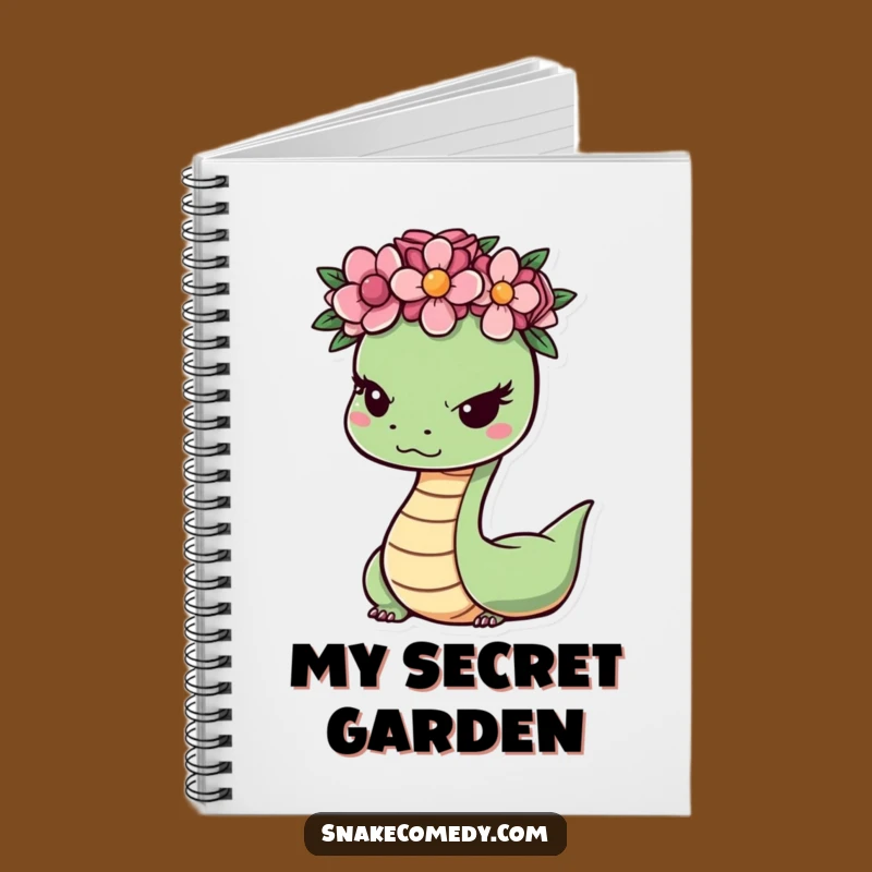 Funny Snake Wink Notebook: Jot Down Secrets with Sss-ly Charm