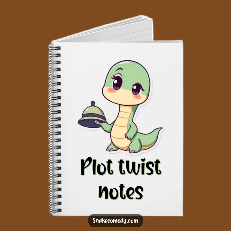 Funny Surprised Snake Notebook: Jot Down Surprises & Ideas Daily