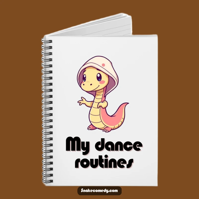 Funny Dancing Snake Notebook: Jot Down Your Groovy Ideas