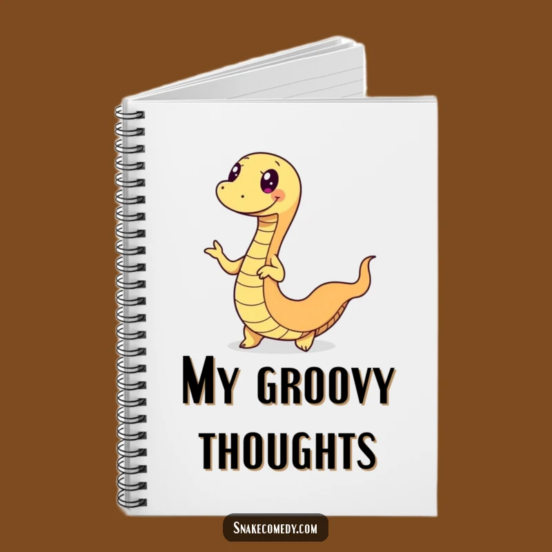 Funny Wiggle Snake Notebook: Jot Down Ideas with This Dancing Serpent's Pad