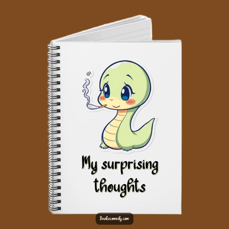 Funny Surprised Snake Notebook: Jot Down Ideas with Hilarious Surprise