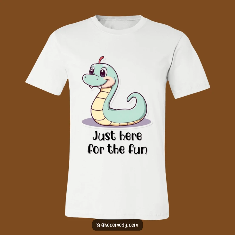 Funny Serpentine Loop T-Shirt: Show Off Your Playful Grin!