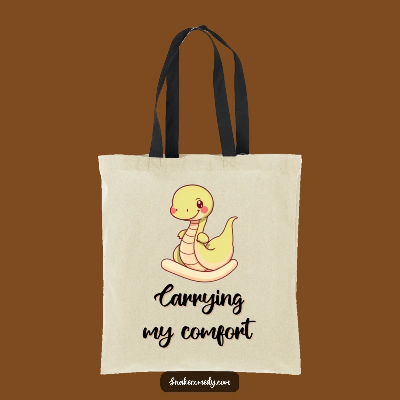 Funny Snake Noodle Tote Bag: Durable and Hilarious Foodie Carry-All